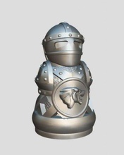 pedone esercito of orsi 3d stampa modello in tavola giochi 3dexport orso scacchi casting stampato ottone 3d print model - Mito3D