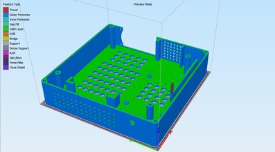pc caso funda mini itx 3d impresión modelo in ordenador portátil 3dexport impreso 3d print model - Mito3D
