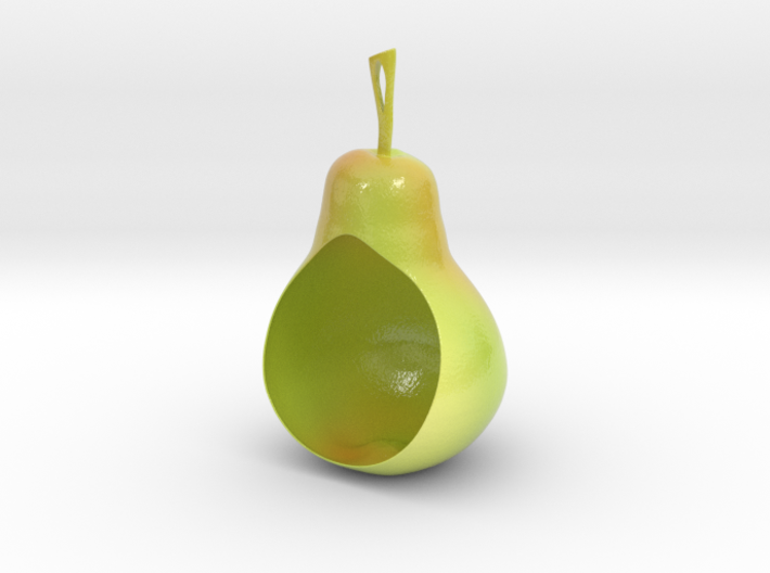 pear birdfeeder 3d print model in outdoor items 3dexport pera comedero pajaros 3D print model - Mito3D