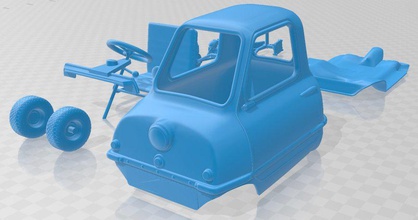 peler p50 imprimable voiture 3d impression modèle in automobile 3dexport fente scalextric tamiya rc miniz loisir micro 3d print model - Mito3D