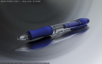 pen pilot plastic 3d print model - Mito3D