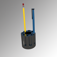 crayon pot porta lapiceros le titulaire bistur scalpel de soutien porte-crayons porte-scalpel stylet 3d print model - Mito3D