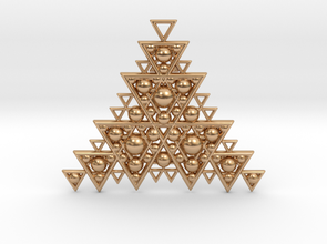 pingente colgante triângulo 3d print model - Mito3D