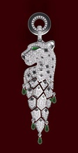 pendant 3d print model in pendants 3dexport earrings jewelery diamonds diamond gold silver jewelry panther panter panthera lion tiger pantera rings bracelet broch cufflinks brooch necklace 3d print model - Mito3D