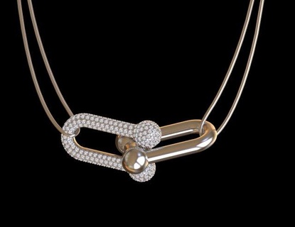 pingente 3d impressão modelo pingentes pulseira joalheria Tiffany brincos anel 3d print model - Mito3D