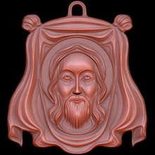 pendant 3d print model relief carving art jewell jewelry bible christchristian christianity human jesus jeverly religion christ medallion sculpture pendants 3d print model - Mito3D