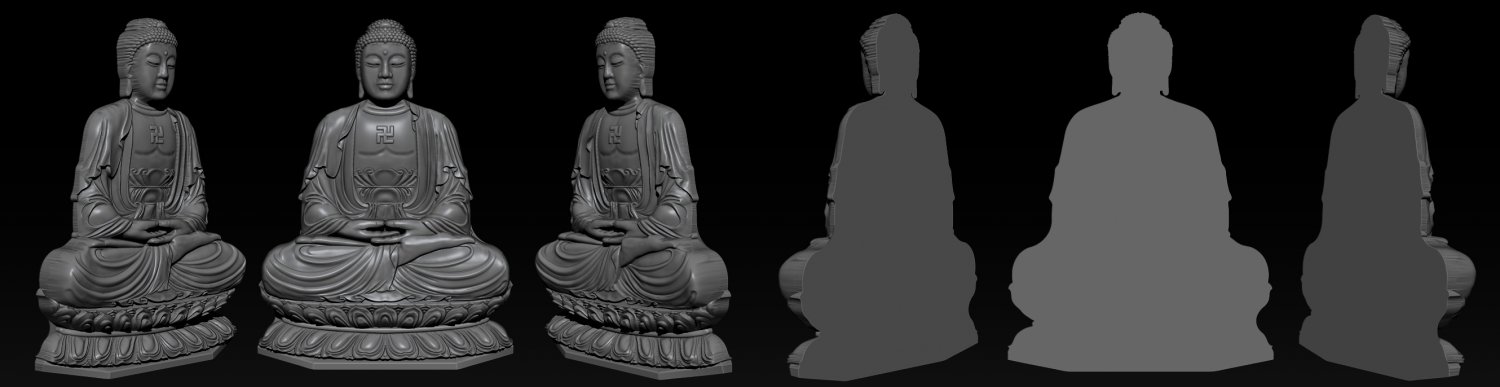 kolye buda stl obj ztl 3d yazdır model in 3dexport 3dmodel sanat heykel bodhisattva bas relief takı budizm bodhidharma oymacılık tanrıça merhamet 3D print model - Mito3D