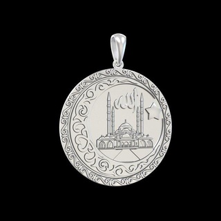 pendentif p046 pendentifs or argent bijoux mode charme Trésor doigt mineur bijou conception luxe bague sterling boucles d'oreilles 3d print model - Mito3D