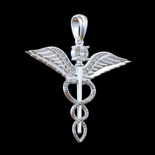 pendant p051 pendants gold silver silverjewelry jewelry fashion glamor treasure finger miner charm jewellery jewel jewelrydesign luxury ring sterling earrings 3d print model - Mito3D