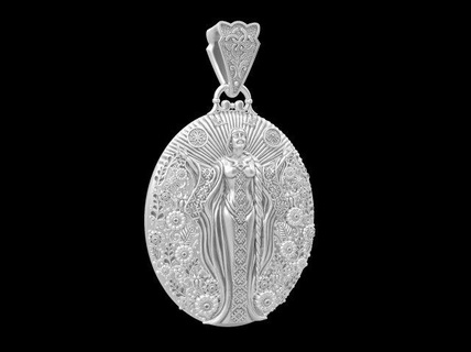 pendant p055  pendants gold silver silverjewelry jewelry fashion glamor treasure finger miner charm jewellery jewel jewelrydesign luxury ring sterling pendant earrings  3d print model - Mito3D