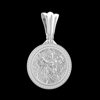 pendant p059 virgo pendants gold silver silverjewelry jewelry fashion glamor treasure finger miner charm jewellery jewel jewelrydesign luxury ring sterling earrings 3d print model - Mito3D