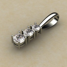 pendants 11 stl 3dm ring print gold silver cnc prototyping printable jewellery gem obj 3d print model - Mito3D