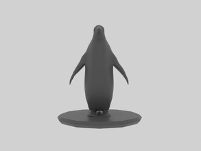 pingüino 3d impresión modelo in animales 3dexport animal zoo zoológico mar 3dprinter 3dprinted 3dprinting pez 3d print model - Mito3D