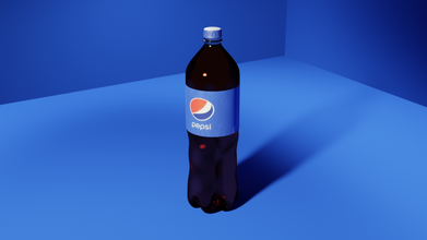 pepsi garrafa 3d modelo in bebida 3dexport cola 3d print model - Mito3D