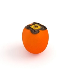 caqui comida Fruta baya naturaleza naranja diospiro pies fecha fbx 3ds obj sharon hojas 3d print model - Mito3D