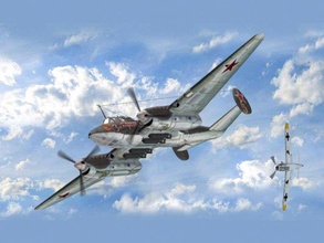petlyakov pe2 Russisch Bomber pe 2 wwii 3d print model - Mito3D