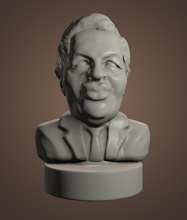 petro symonenko ucrania la impresión político de junta juego escultura retrato el busto marxismo ideología comunismo 3d print model - Mito3D
