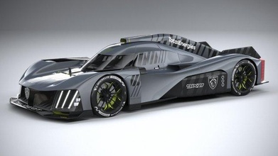 peugeot 9x8 2022 3d model in spor arabalar 3dexport 2021 2023 2024 2025 yarış araba fransa fransızca hızlı coupe lemans prototip konsept süper hiper 3d print model - Mito3D