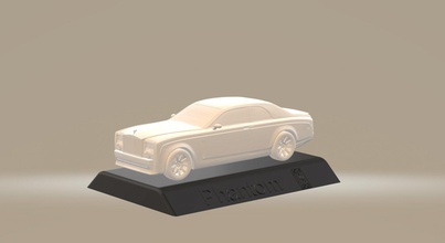 phantom 3d car model high quality printing stl file printable files cars antique 3d print model - Mito3D