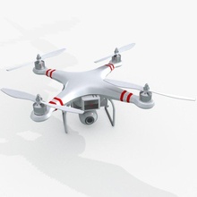Phantom Quad Hubschrauber Quadrocopter Drohne Luftfahrt Kamera Flugzeug Propeller Aufklärung Spielzeug Spiel dji Radio Fernbedienung Steuerung Video 3d print model - Mito3D