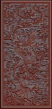 phoenix woodcarving wonder statue folding screen antique vietnamese gilt carved wood temple 3d print model - Mito3D