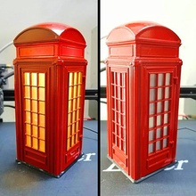 Telefon Stand rgbstock Kommunikation Kabine Großbritannien 3d print model - Mito3D