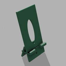 phone stand phonestand iphone 3dprint 3dprintable 3d print model - Mito3D