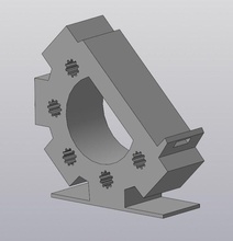 phone stand gear 3d print model - Mito3D
