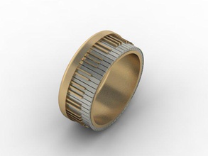 piano dell'anello cad dettagliate diamante di fidanzamento sesso femminile oro gioiello gioielli tastiera musica musicale il pianoforte stampabile anello anelli argento sgabello 3d print model - Mito3D