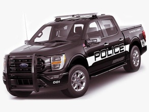 pick up 150 police réponse 2021 f150 xl 2023 2022 intercepteur utilitaire ramasser camion choisir équipage double taxi réaliste américain 3d print model - Mito3D