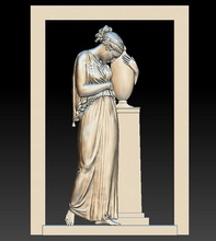 pietas - relief 2020 3d print model in sculpture 3dexport art woman figure statue classic antico basrelief scene scenery picture pieta 3d print model - Mito3D