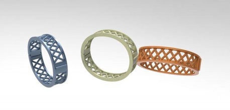 codino braccialetto stampa spazzola plastica cerchio ovale dipingere arredamento estrusore stile 3d print model - Mito3D