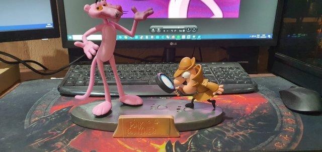 pink panther monsters & creatures cartoons 3d print model - Mito3D