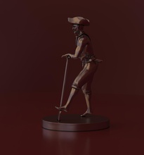 pirata escultura 3d impressão modelo Tesouro caçador 3d print model - Mito3D