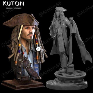 pirates caribbean - jack sparrow figurines pirate jacksparrow pirates-of-caribbean 3d print model - Mito3D