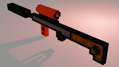 pistola rifle granada 3d print model - Mito3D