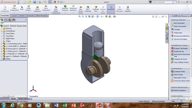 piston engine 3d print model in engineering 3dexport mechanism 3d print model - Mito3D