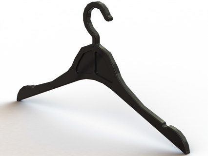 Plastik Kleider Aufhänger Zubehör Haushalt Kleidung Haken Möbel Werkzeuge aufhängen Halter Unterstützung Mantel Haus Halterung Innere halt Design Werkzeug 3d print model - Mito3D