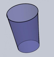 plastic cup 3d printed model plasticcup liquid water 3d print model - Mito3D