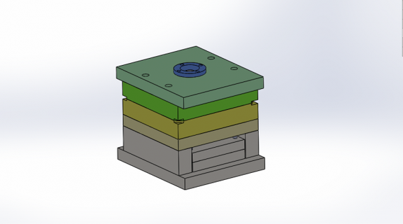 plástico injeção mofo Projeto Engenharia 3d print model - Mito3D
