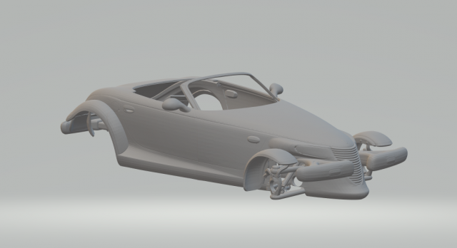 Plymouth vagabundo veículo diecast hotwheels fenda slotcar slot car quente brinquedos carro 3dpirnt impressão imprimível 3D print model - Mito3D