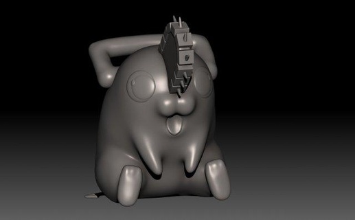 carina 3d stampa modello in mostri creature 3dexport anime character animemanga animeart pochita motosega carattere gratuito 3dmodel 3d print model - Mito3D