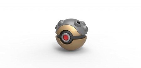 pokeball hippopotame Pokémon récipient anime jouet impression imprimable 3d print model - Mito3D