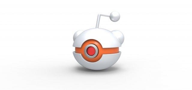 pokebola reddit pokemon concepto envase anime juguete impresión imprimible pelota 3d print model - Mito3D