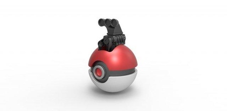 Pokeball Kompressor Pokémon Motor v8 Gebläse Konzept Container Anime Spielzeug drucken druckbar 3d print model - Mito3D