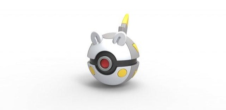 pokeball togedemaru pokemon anime oyuncak Yazdır yazdırılabilir 3d print model - Mito3D