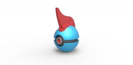pokeball yondu udonta Pokemon concetto contenitore anime giocattolo Stampa stampabile 3d print model - Mito3D