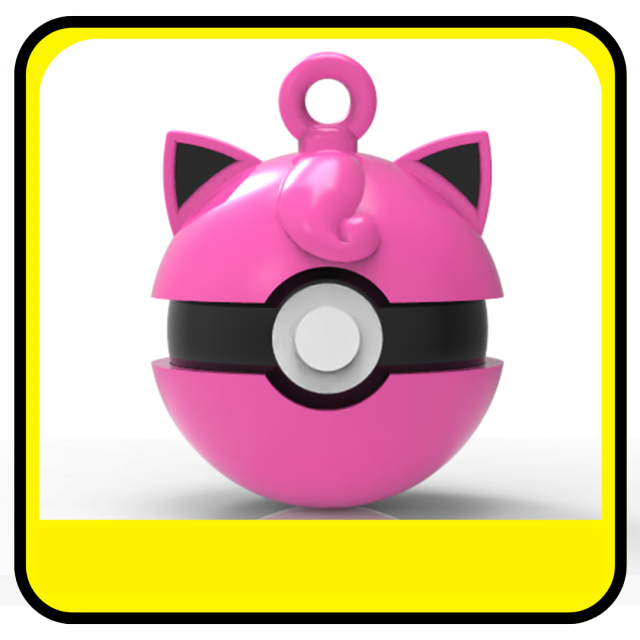 Pokémon Noël ornements pokeballs jigglypuff adorno Navidad esferas Père claus papa Pikachu cendre bulbasaurs charmander gicler 3D print model - Mito3D