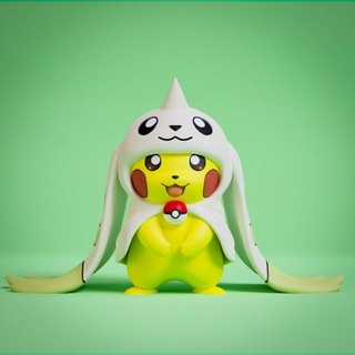 pokemon pikachu cosplay bundle crossover  monsters & creatures pokemon pokemongo pokemon-go pokemonfigure digimon digimon-adventure terriermon christmas xmas pikachu  3d print model - Mito3D