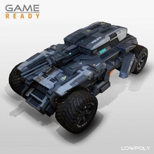 police armoured fighting vehicle military armour scifi tank combat game ready war car truck swat force units unity unreal unity5 3dmodel 3d print model - Mito3D